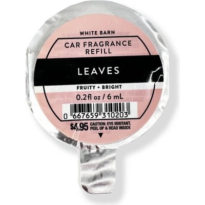 Bath & Body Works Leaves náhradná náplň 6 ml
