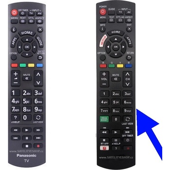 Diaľkový ovládač Panasonic N2QAYB000830