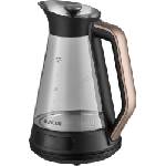 Sencor - Електрическа кана с терморегулация 1, 5 l 2150W/230V черна/розово-златна (FT1354) Електрически кани