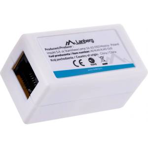 Lanberg AD-RJ45-RJ45-OU5 cable gender changer RJ-45 White (AD-RJ45-RJ45-OU5)