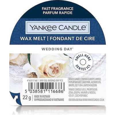Yankee Candle vonný vosk Svadobný deň 22 g