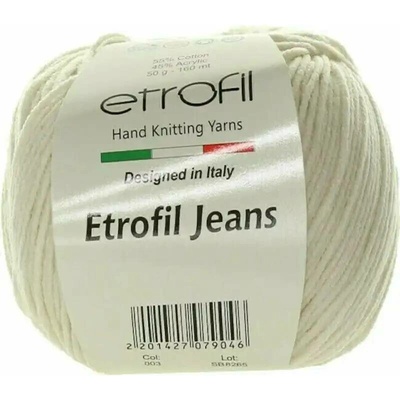 Příze Etrofil Jeans 003 ecru