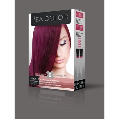 LILA Cosmetics Турска крем боя за коса Sea Color 4.65 Wine Red