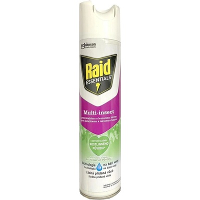 Raid multi insect na ničenie lietajúceho a lezúceho hmyzu 400 ml