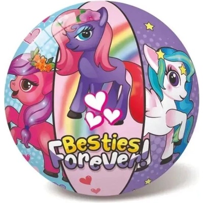 Star Гумена топка с шарка на пони - 23 см (11/3209)