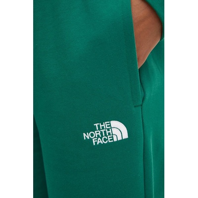 The North Face Памучен спортен панталон The North Face Essential Jogger в зелено с изчистен дизайн NF0A8A6KNL11 (NF0A8A6KNL11)