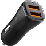 Spigen Зарядно за автомобил USB-A / USB-A 30W от Spigen Essential EV302 - Черен (8809971235259)
