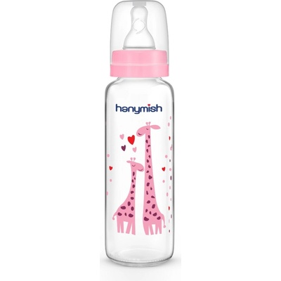 Hanymish kojenecká sklenená fľaša 240 ml