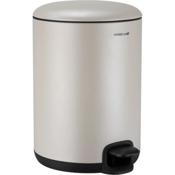 HORECANO Кош за баня с педал и плавно затваряне 5л, бежов Horecano (1528)