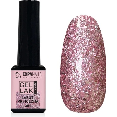 Expa-nails expanails uv/led gel lak labutí princezna třpyt 5 ml