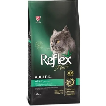 Lider Pet Food Reflex Plus Urinary Chicken Adult Cat - Пълноценна храна за израснали котки от всички породи с пилешко месо и с грижа за уринарния тракт 15 кг, Турция