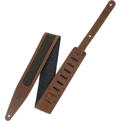 Levy's Voyager Pro Brown, Green Каишка за китара (M317TRI-BRN-GRN)