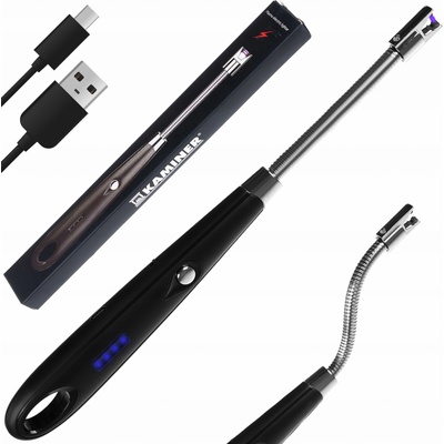 Kaminer Plazmový USB 26 cm čierny 18519