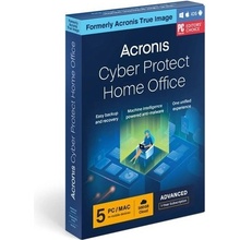 Acronis Cyber Protect Home Office Advanced 5 lic. 1 rok (HOCASHLOS)