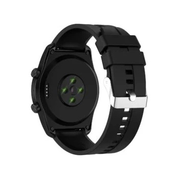 Huawei Силиконова каишка 20мм за Huawei GT/GT 2/ GT 3, Черен (TECHNOPHONE28748)