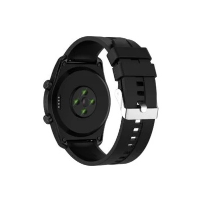 Huawei Силиконова каишка 20мм за Huawei GT/GT 2/ GT 3, Черен (TECHNOPHONE28748)