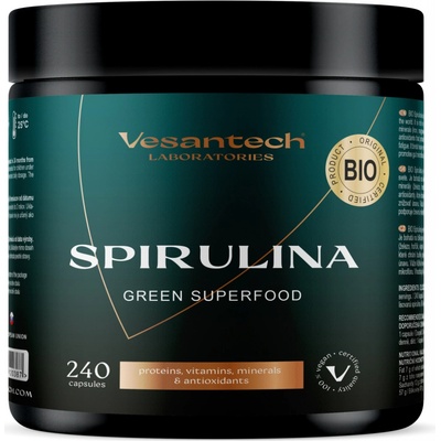 Vesantech BIO Spirulina 240 kapslí