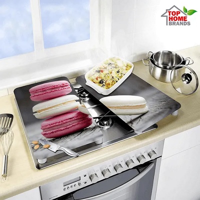 Wenko-Wenselaar GmbH & Co. KG, Germany Стъклени плотове за кухня Wenko, Френски макарони, 2 бр