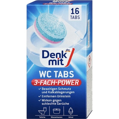 Denkmit Čistící tablety do WC, 16ks