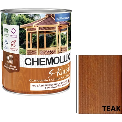 Chemolux S Klasik 0,75 l teak