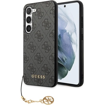 GUESS Гръб Guess 4G Charms Case за Samsung Galaxy S24 - Сив (3666339241605)
