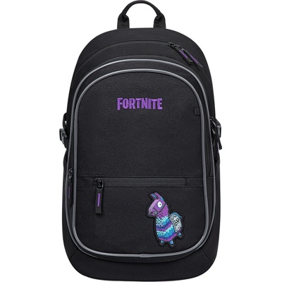Baagl Core Fortnite Llama Černá školní batoh