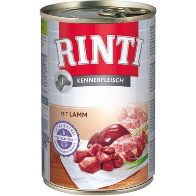 RINTI Kennerfleisch мокра храна за кучета - агнешко 400 г