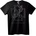 NOONEBRAND Тениска Ameri абстрактна калиграма - 6XL, Black