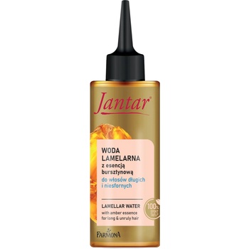 Farmona Natural Cosmetics Laboratory Jantar Ламеларна вода с кехлибар за изглаждане на косата, 150 ml