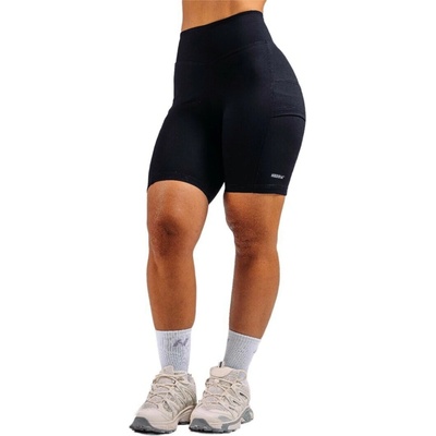 Nebbia Primal High-Waist Shorts with Pockets 858 black