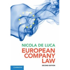 European Company Law | NICOLA DE LUCA (ISBN: 9781108825658)