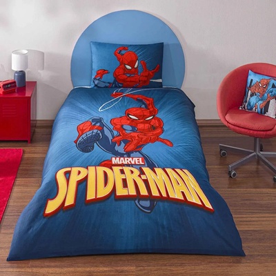 TAC Детски спален комплект памук ранфорс spiderman classical