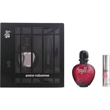 Paco Rabanne Black XS For Her EDT Spray 50ml + Travel Spray 10ml комплект за жени