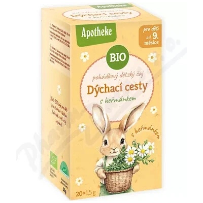 Apotheke Rozprávkový na dýchanieBIO 20 x 1,5g