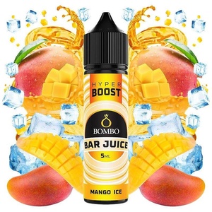 Bombo Bar Juice Hyper Boost Mango Ice 5ml/60ml - boombvaping - 17,41 лв