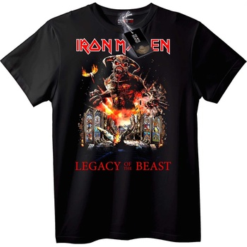 NOONEBRAND Iron Maiden Legacy of the Beast Тениска - 4XL, Black