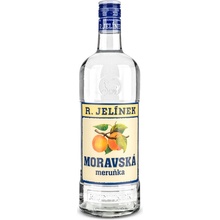 Rudolf Jelínek Marhuľa Moravská 40% 1 l (čistá fľaša)