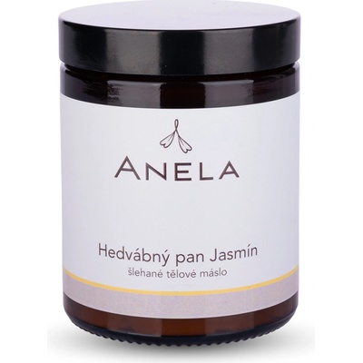 Anela Hedvábný pan Jasmín šlehané tělové máslo 180 ml