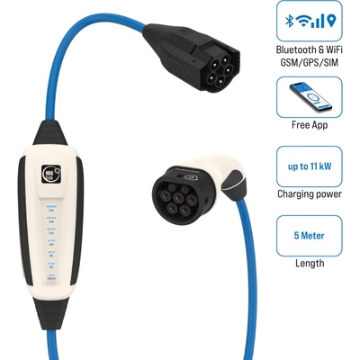 NRGkick Pure 5 metrů 11 kW 3 fáze 16 A Bluetooth WiFi – Hledejceny.cz