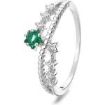Silenti Jewelry Сребърен пръстен "Блян" - 7 - 54.5мм (17.2мм диам. )