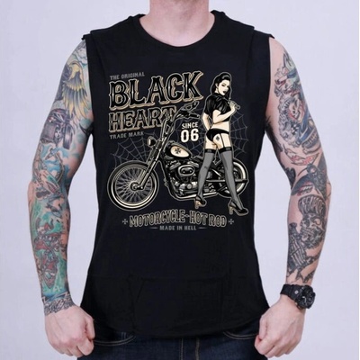 Black Heart Chopper Pussy černá