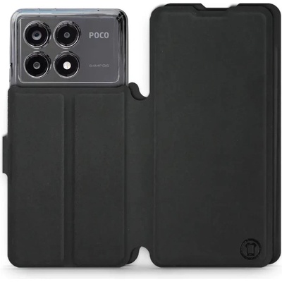Mobiwear Semiš - Xiaomi Poco X6 Pro 5G - Černé