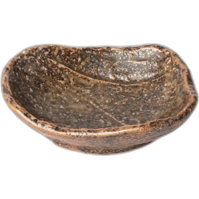 MIJ Miska na omáčku TERRA keramika hnědá 60 ml