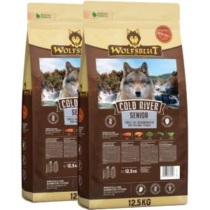 Wolfsblut Senior Cold River 2 x 12, 5 kg