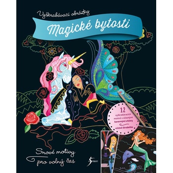 Vyškrabávací obrázky Magické bytosti