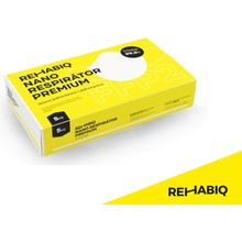 Rehabiq nano respirátory Premium FFP2 5 ks