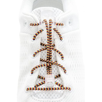 LOCK LACES Шнурове за обувки, дъга (LL5022)