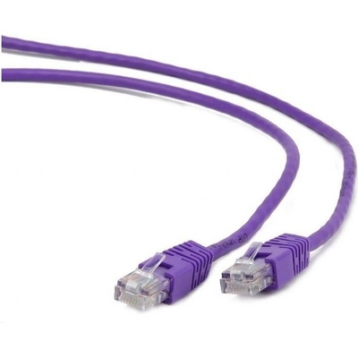 Gembird PP12-1M/V UTP Cat5e Patch, 1m, fialový