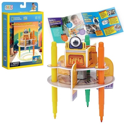CubicFun 3D пъзел National Geographic STEM Рисуващ робот (1011092F)
