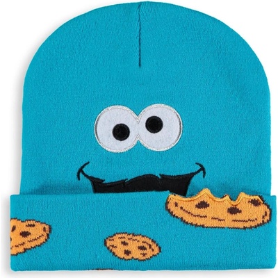 Sesame Street Cookie Monster Novelty Beanie Blue
